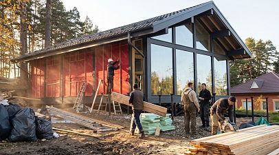 Теплый контур дом Комби Томск